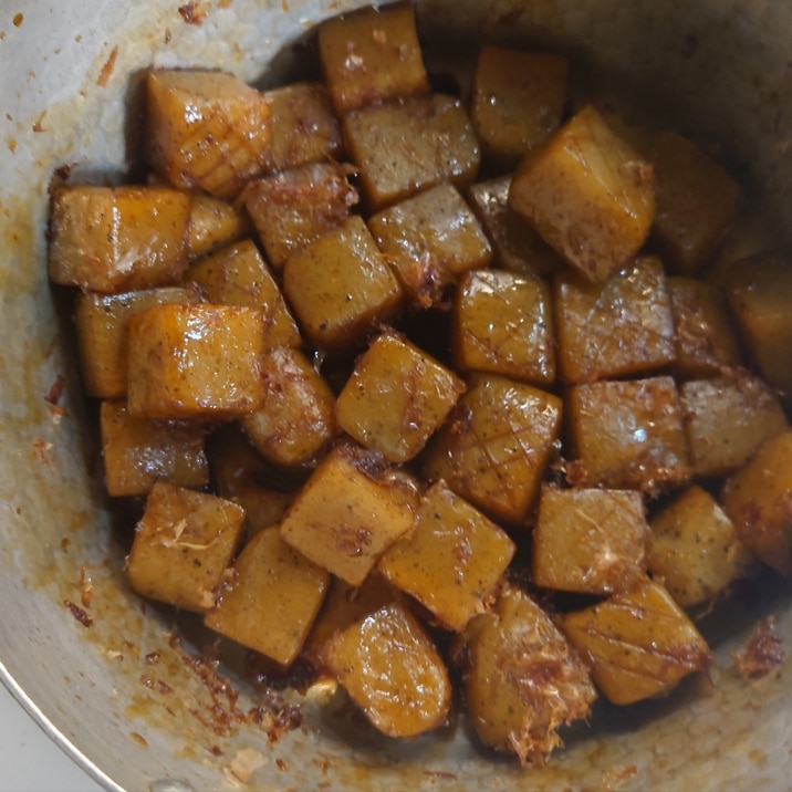 油無し　蒟蒻の土佐煮